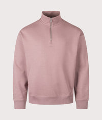 Relaxed Fit Durty244 Quarter Zip Sweatshirt: 236 Light/Pastel Brown 