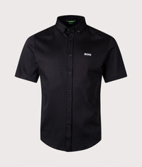 Short Sleeve Motion Shirt: 002 Black 
