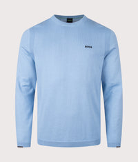 Ever-X Crew Neck Jumper: 469 Open Blue 