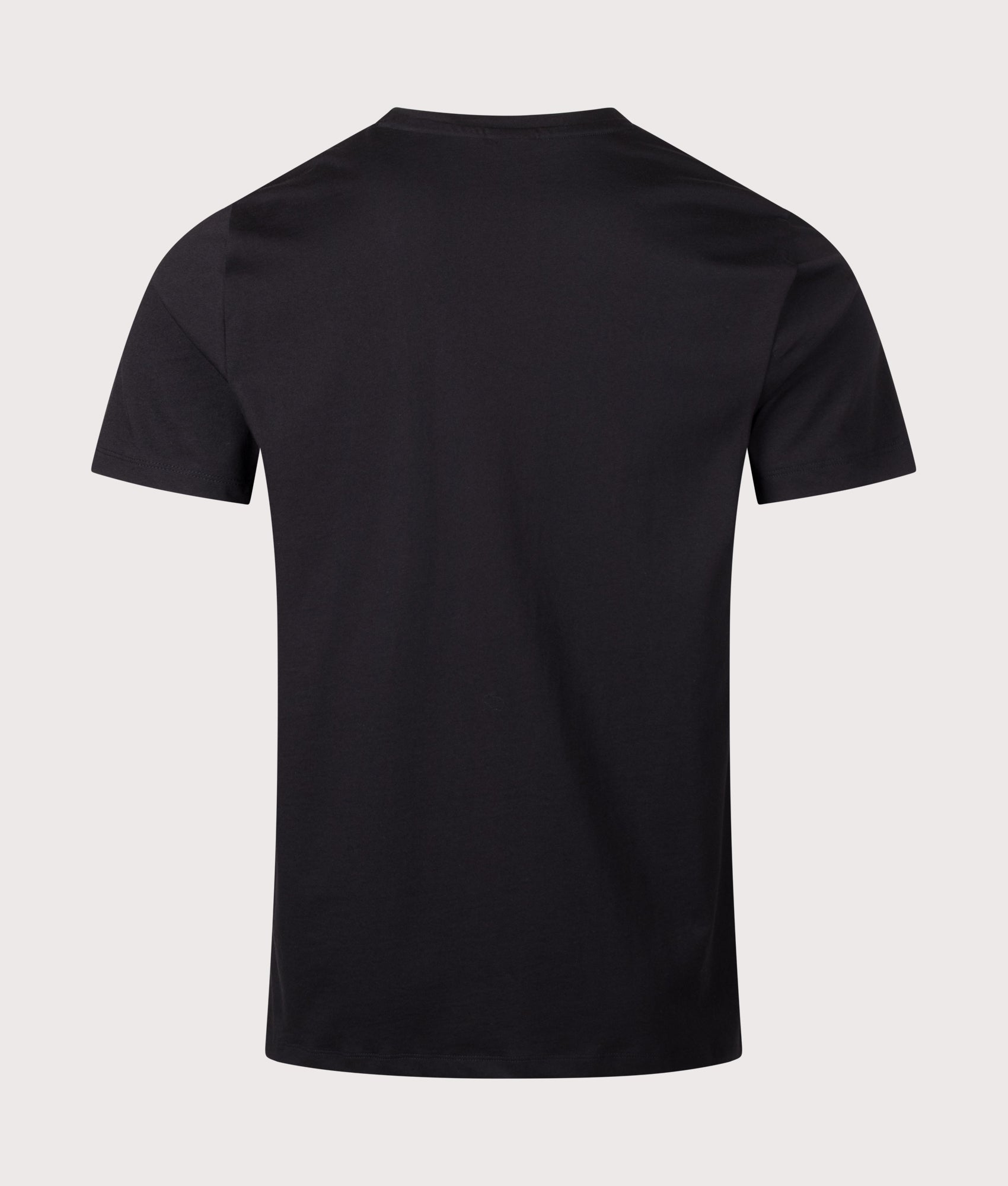 BOSS 365 RN T-Shirt in Black at EQVVS Menswear. Back shot.