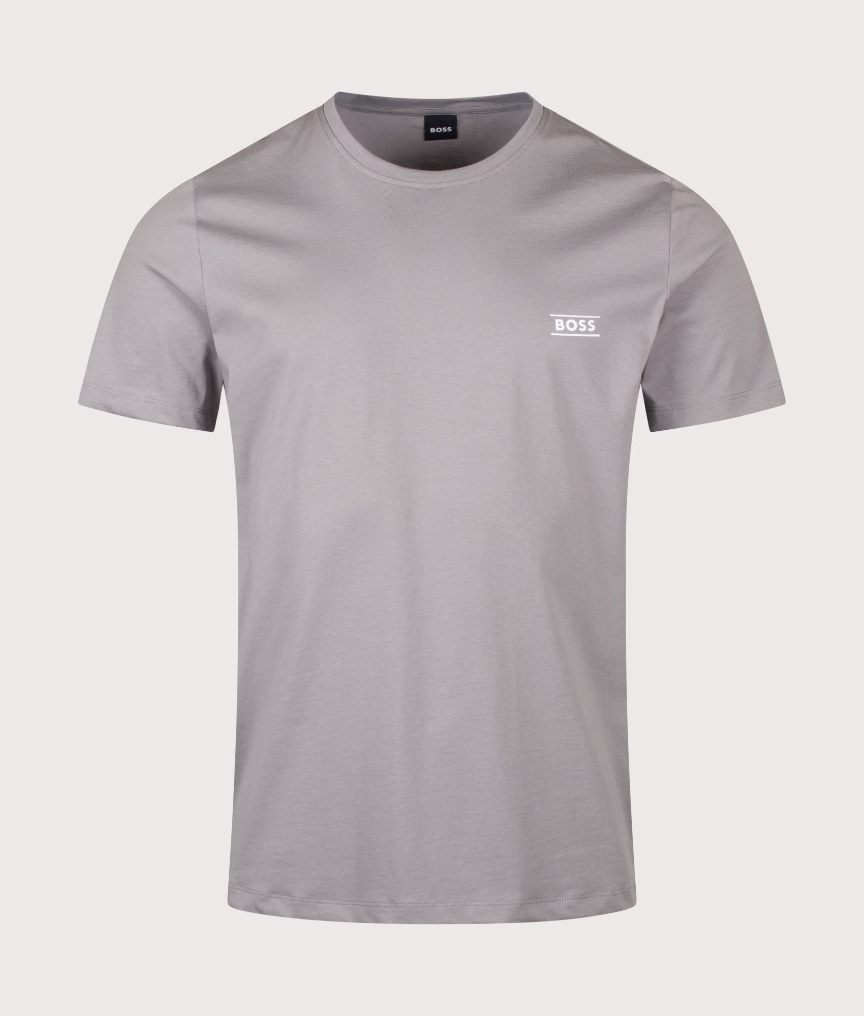 BOSS 365 RN T-Shirt in Open Grey at EQVVS Menswear. Front shot.