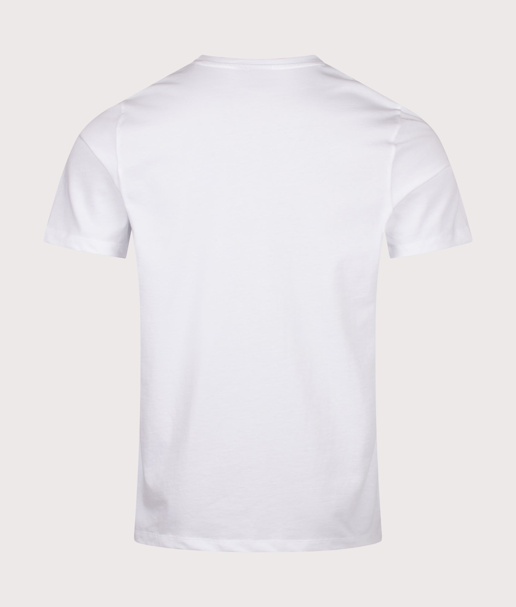 BOSS 365 RN T-Shirt in White at EQVVS Menswear. Back shot.
