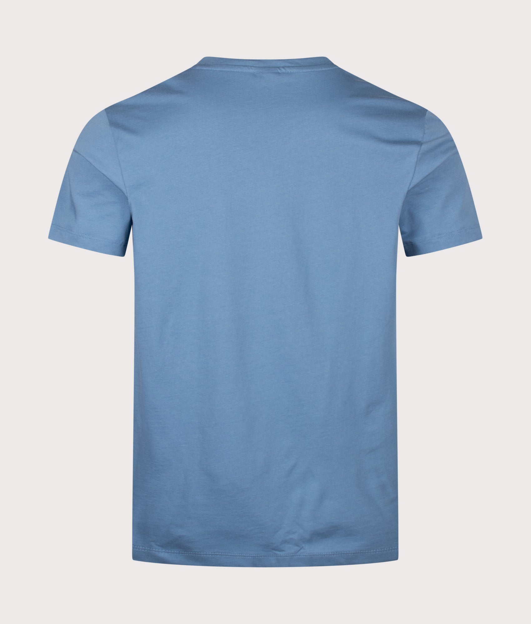 BOSS 365 RN T-Shirt in Light/Pastel Blue at EQVVS Menswear. Back shot.