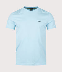 Crew Neck Tee T-Shirt: 456 Light/Pastel Blue 