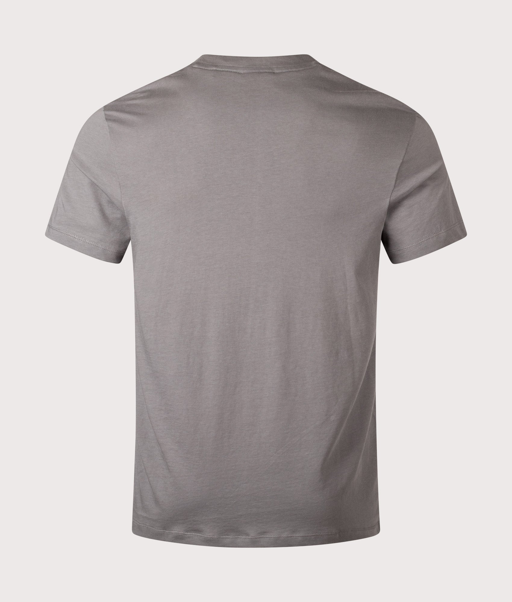 HUGO Dero222 T-Shirt in Dark Grey at EQVVS Menswear. Back shot.