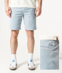 Slim Fit Chino Shorts: 458 Light/Pastel Blue 