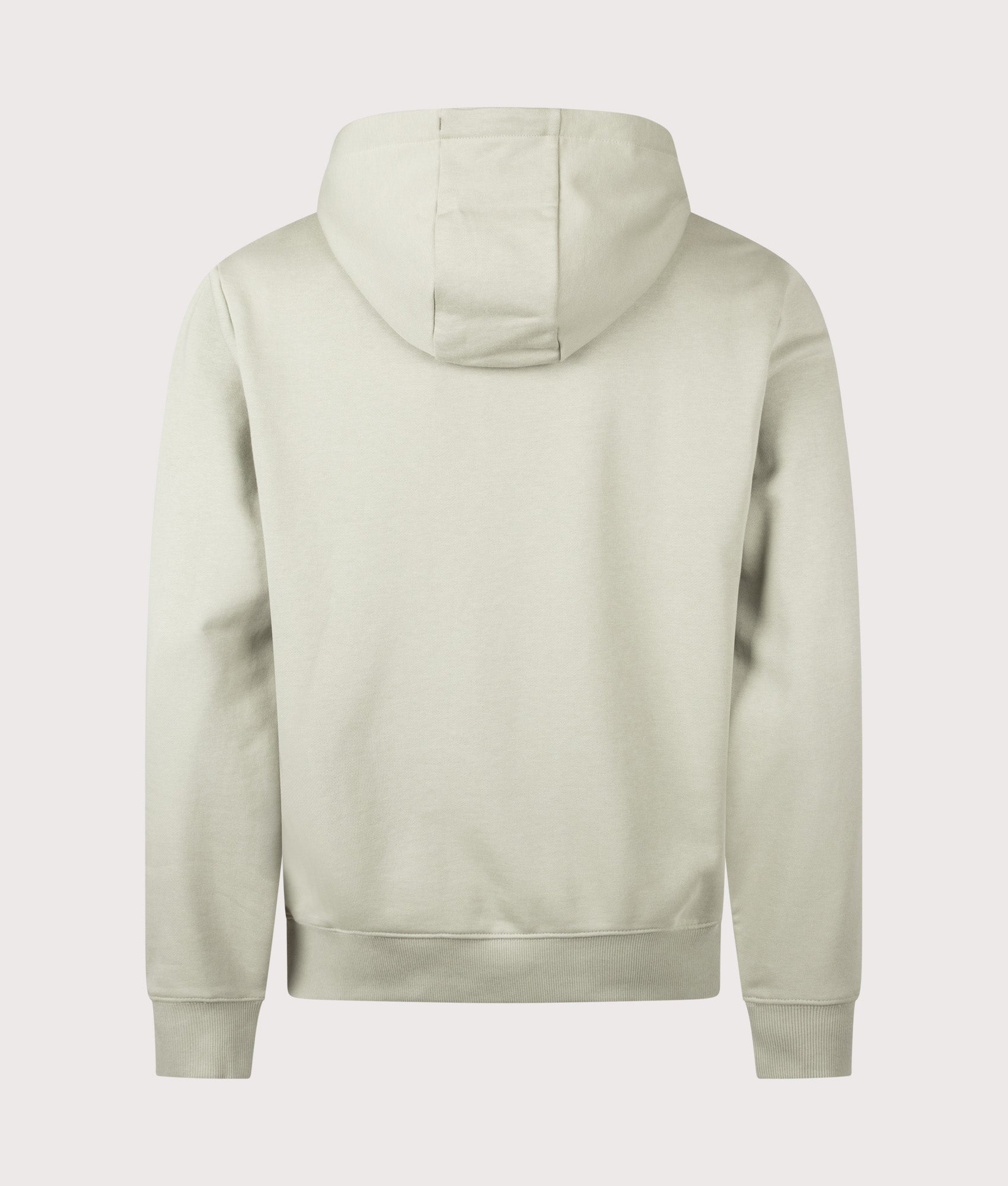 Relaxed Fit Dapo Hoodie in Light/Pastel Green by HUGO. Shot by EQVVS. Back Shot.