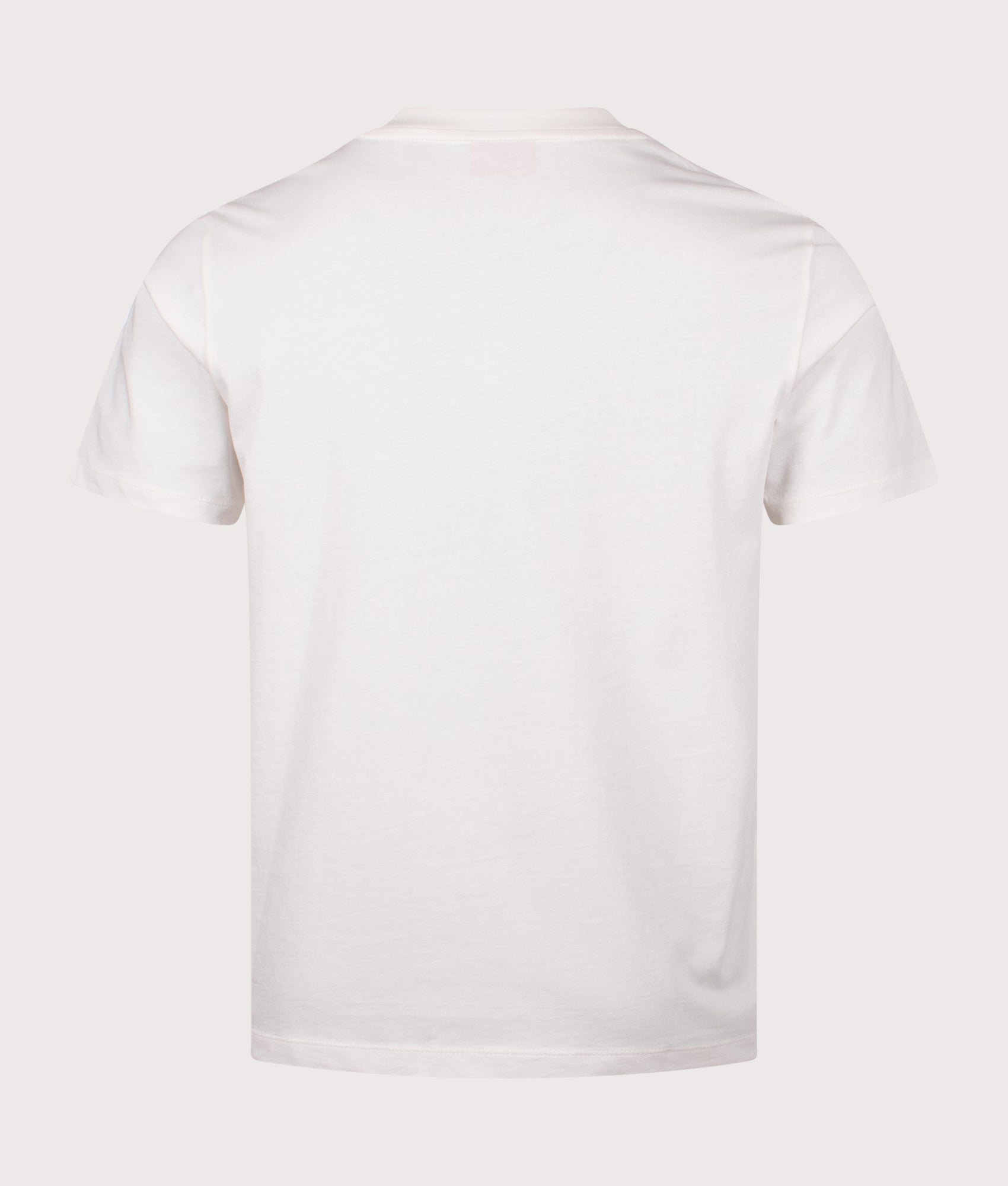 HUGO Dumeo T-Shirt in Natural at EQVVS Menswear. Back shot.
