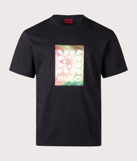 Relaxed Fit Damoru T-Shirt: 001 Black 