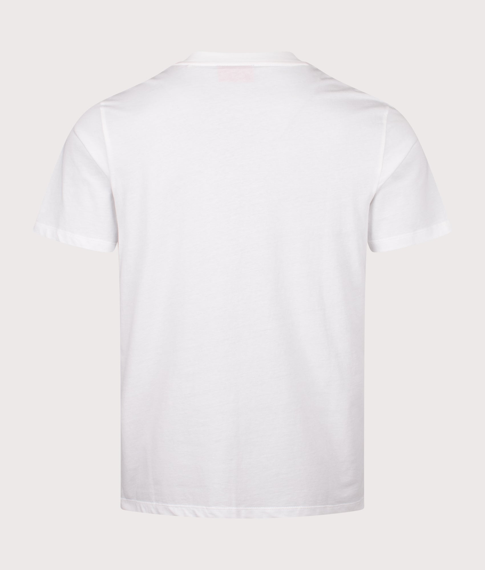 HUGO Relaxed Fit Dikerd T-Shirt in Natural at EQVVS Menswear. Back shot.