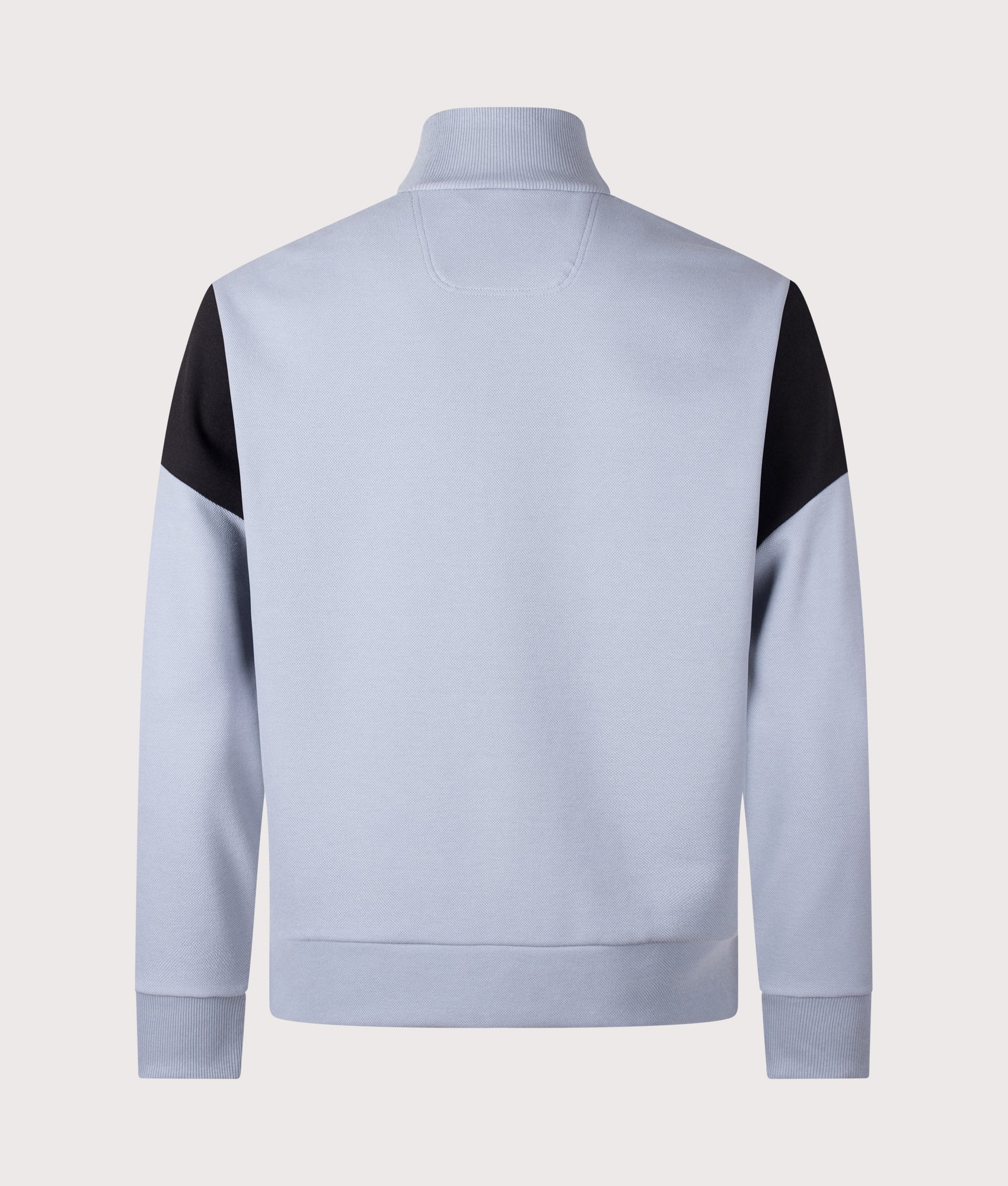BOSS Union Skaz Sweatshirt in Dark Grey at EQVVS Menswear. Back shot.