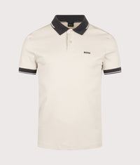 Slim Fit Network Paule Polo Shirt: 272 Light Beige 