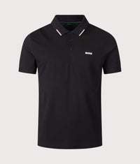 Regular Fit Swing Paddy Polo Shirt: 001 Black 