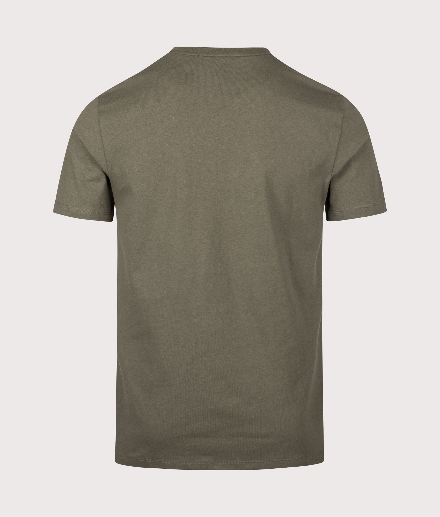 BOSS Tales T-Shirt in Bright Green at EQVVS Menswear. Back shot.