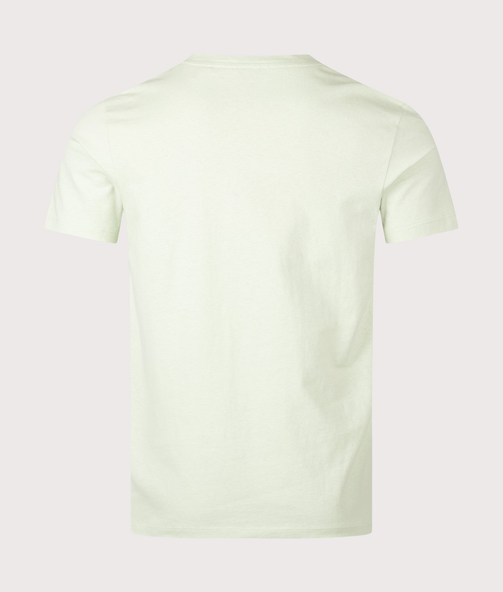 BOSS Tales T-Shirt in Open Green at EQVVS Menswear. Back shot.