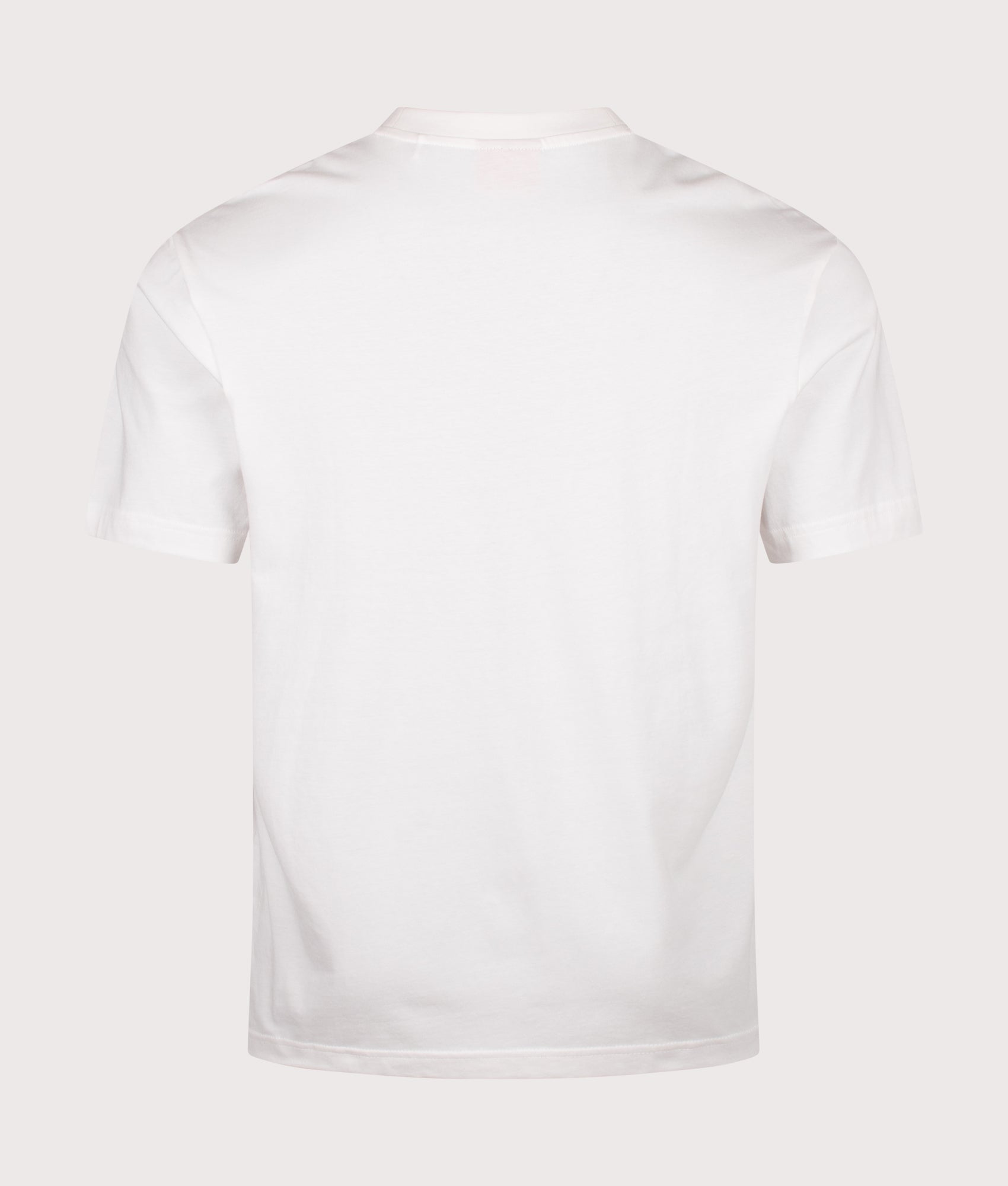 HUGO Relaxed Fit Darise T-Shirt in Natural at EQVVS Menswear. Back shot.