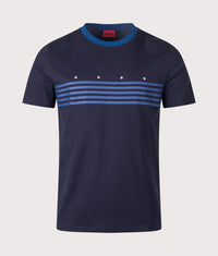 Dempsy T-Shirt: 405 Dark Blue 