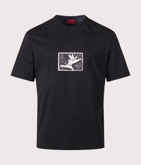 Relaxed Fit Darise T-Shirt: 002 Black 