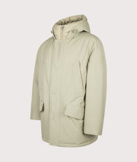 Regular Fit Osiass1 Parka: 370 Open Green 