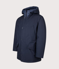 Regular Fit Osiass1 Parka: 404 Dark Blue 