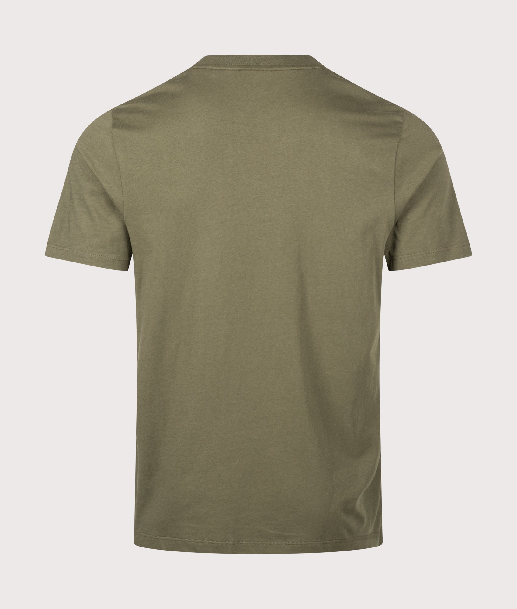 HUGO Dulivio T-Shirt in Open Green at EQVVS Menswear. Back shot.