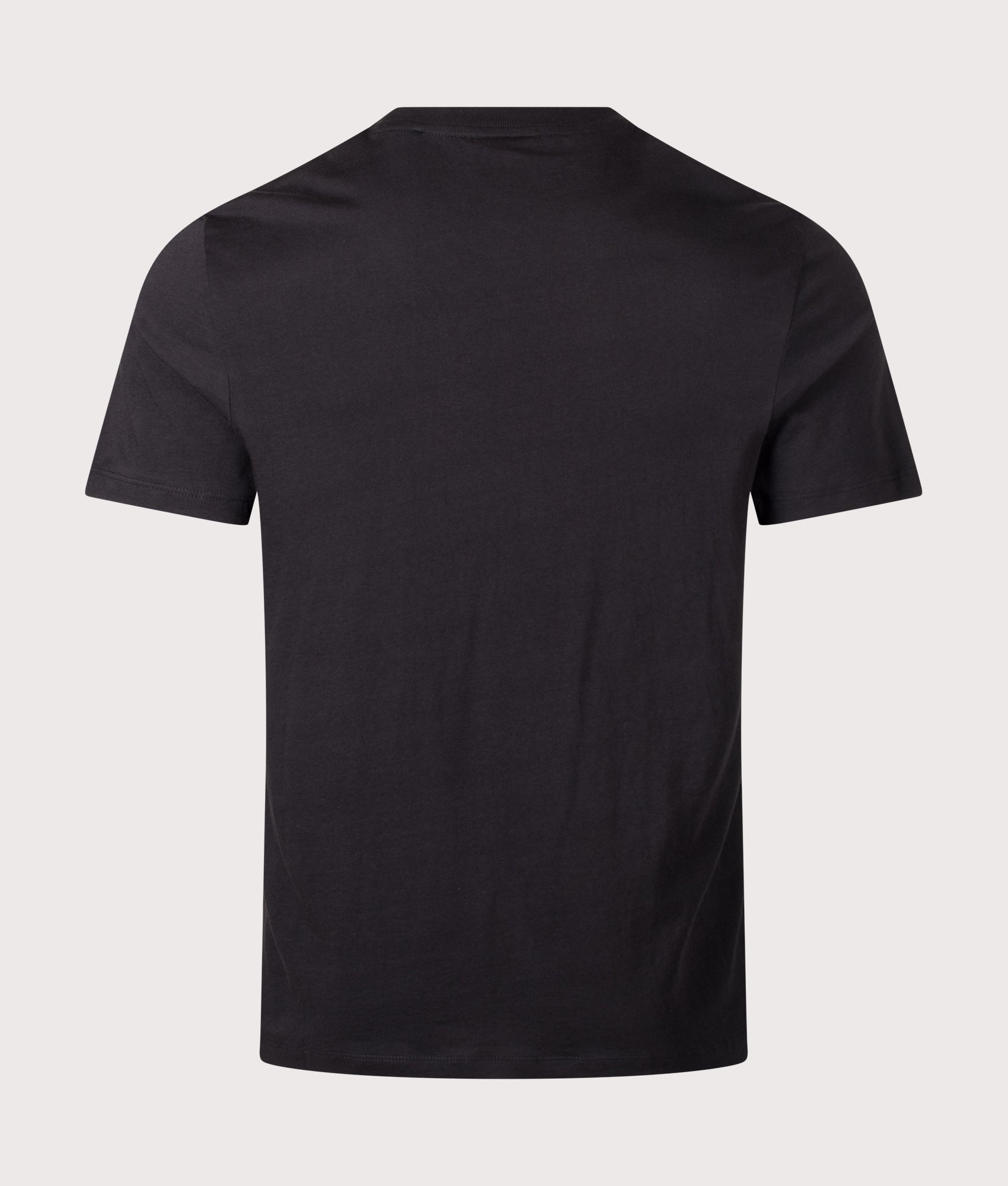 HUGO Dorosi T-Shirt in Black at EQVVS Menswear. Back shot.