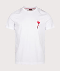 Regular Fit Diflow T-Shirt: 100 White 