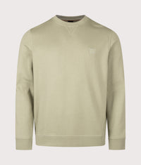 Regular Fit Westart Sweatshirt: 370 Open Green 