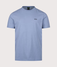 Regular Fit Crew Neck Tee T-Shirt: 491 Open Blue 