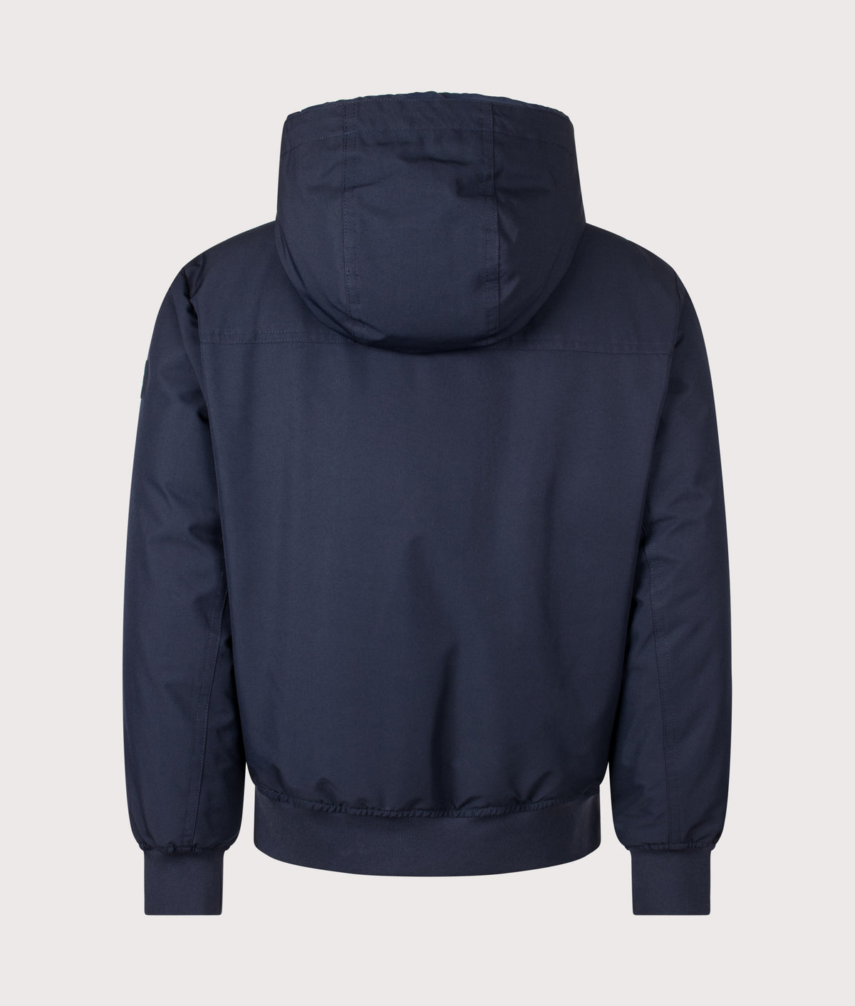BOSS Regular Fit Osis1 Jacket in Dark Blue at EQVVS Menswear. Back shot.