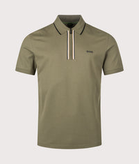 Slim Fit Philix Polo Shirt: 398 Open Green 