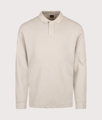 Regular Fit Petempestolong 1 Long Sleeve Polo Shirt: 271 Light Beige 