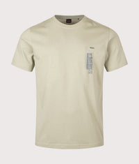 Regular Fit Te Footprint T-Shirt: 370 Open Green 
