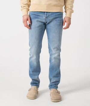 Carhartt WIP Klondike Jeans Blue FRONT eqvvs