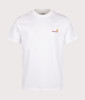Relaxed Fit American Script T-Shirt. Shot by EQVVS. Front shot.