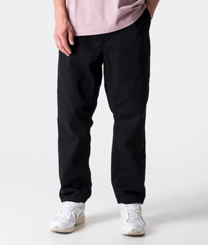 Flint-Pants-Black-Carhartt-WIP-EQVVS-Front