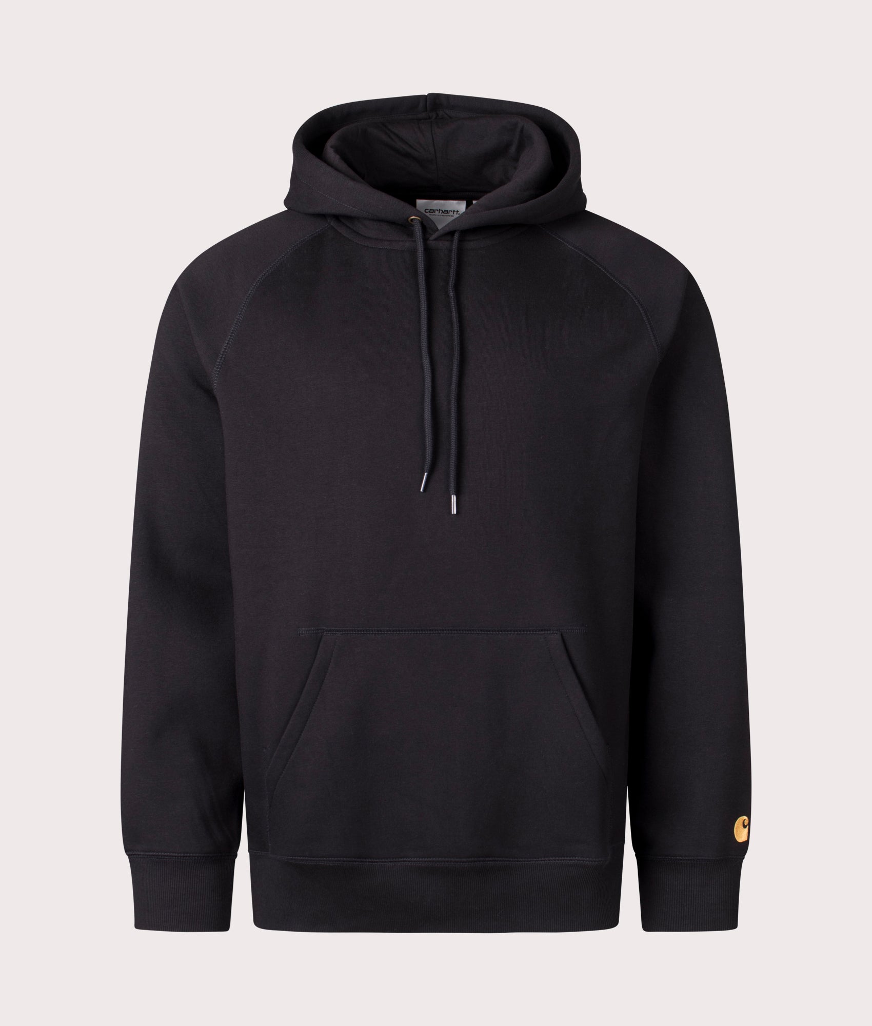 Chase-Hoodie-Black/Gold-Carhartt-WIP-EQVVS