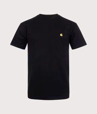 Relaxed Fit Chase T-Shirt: 00FXX Black/Gold 