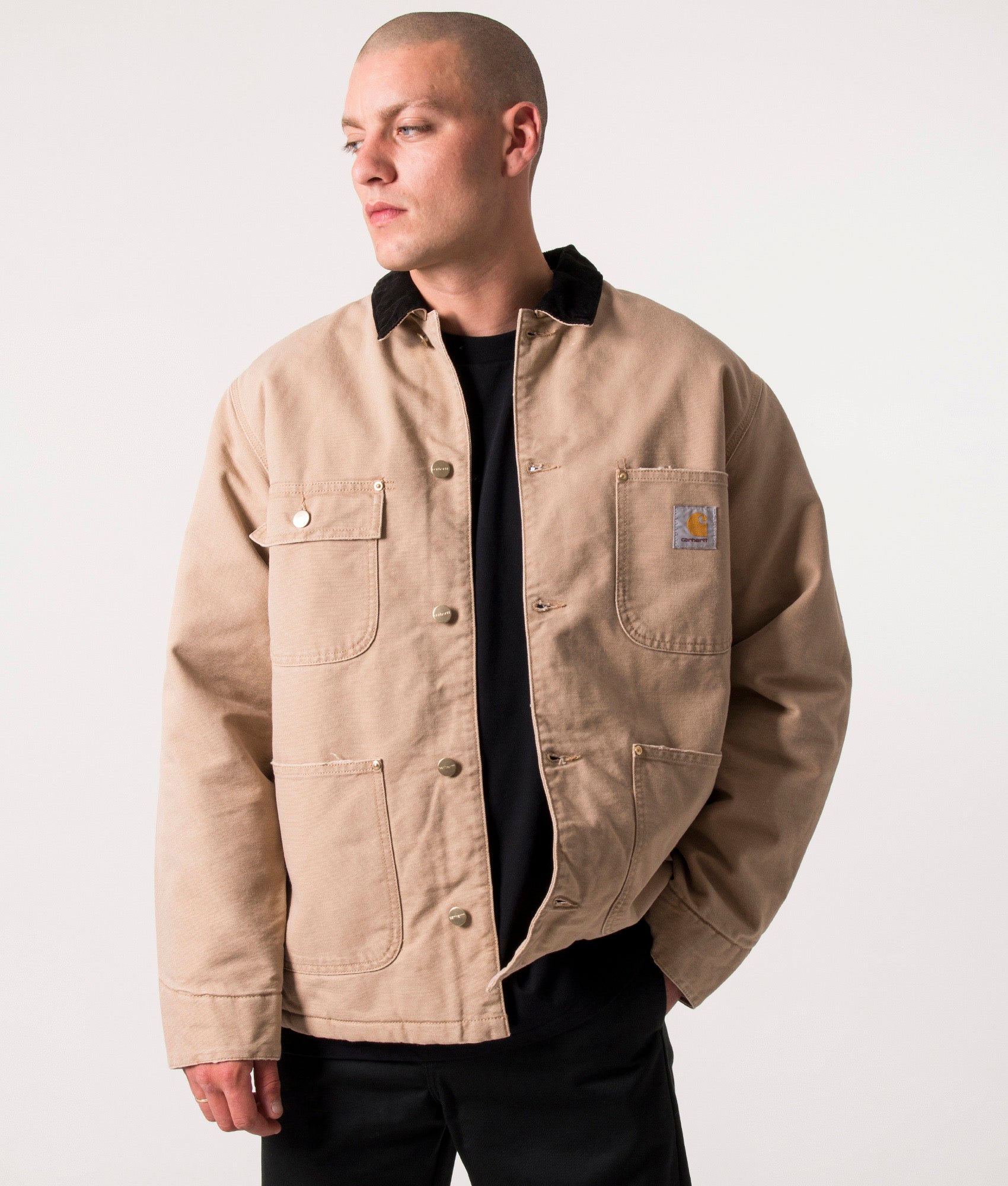 Relaxed-Fit-OG-Chore-Overshirt-Dusty-H-Brown/Black-Carhartt-WIP-EQVVS