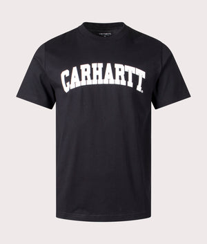 University-T-Shirt-Black/White-Carhartt-WIP-EQVVS