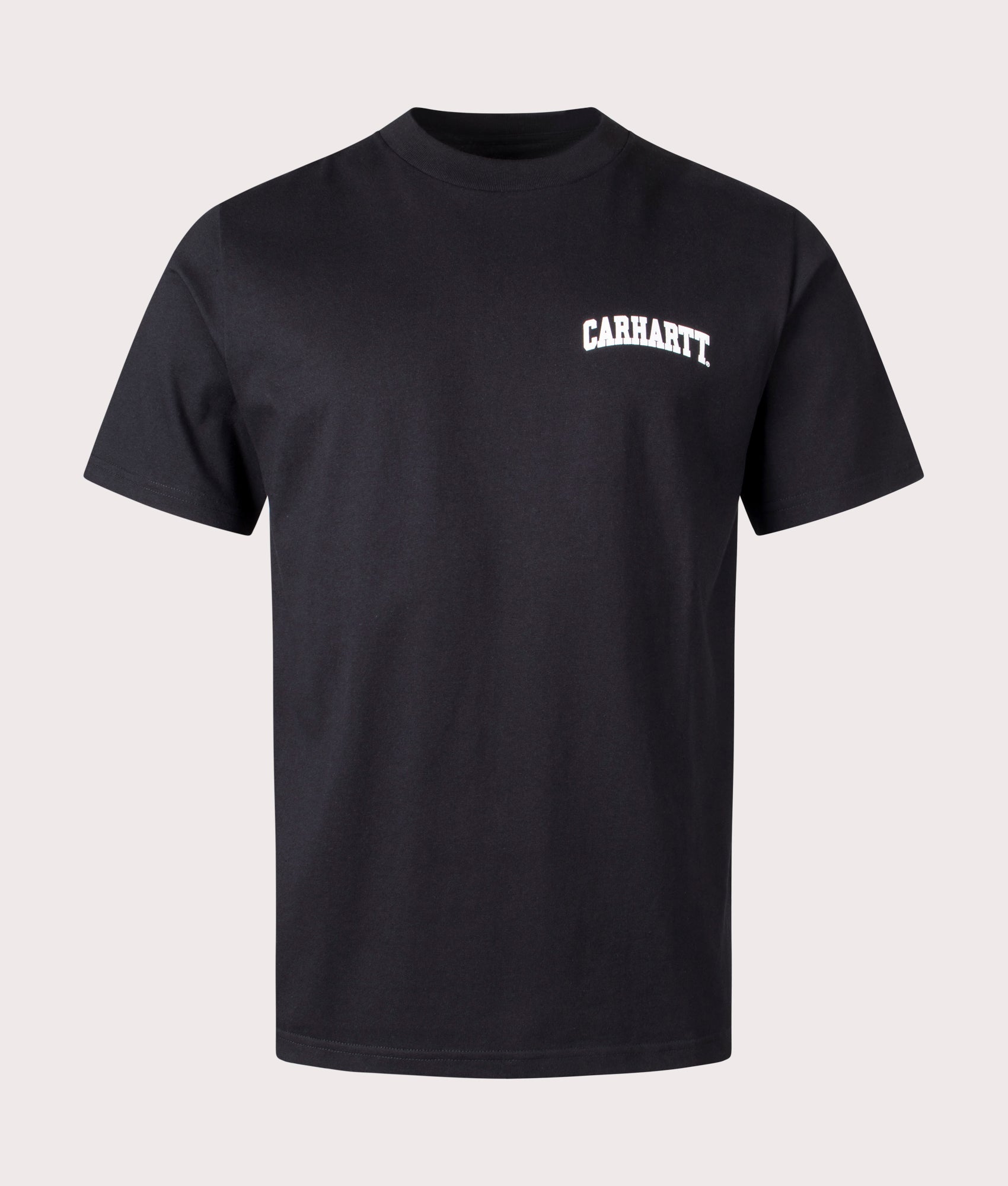 Carhartt WIP University Script T-Shirt in Black, EQVVS.
