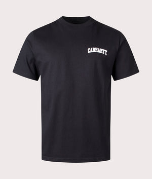 Carhartt WIP University Script T-Shirt in Black, EQVVS.