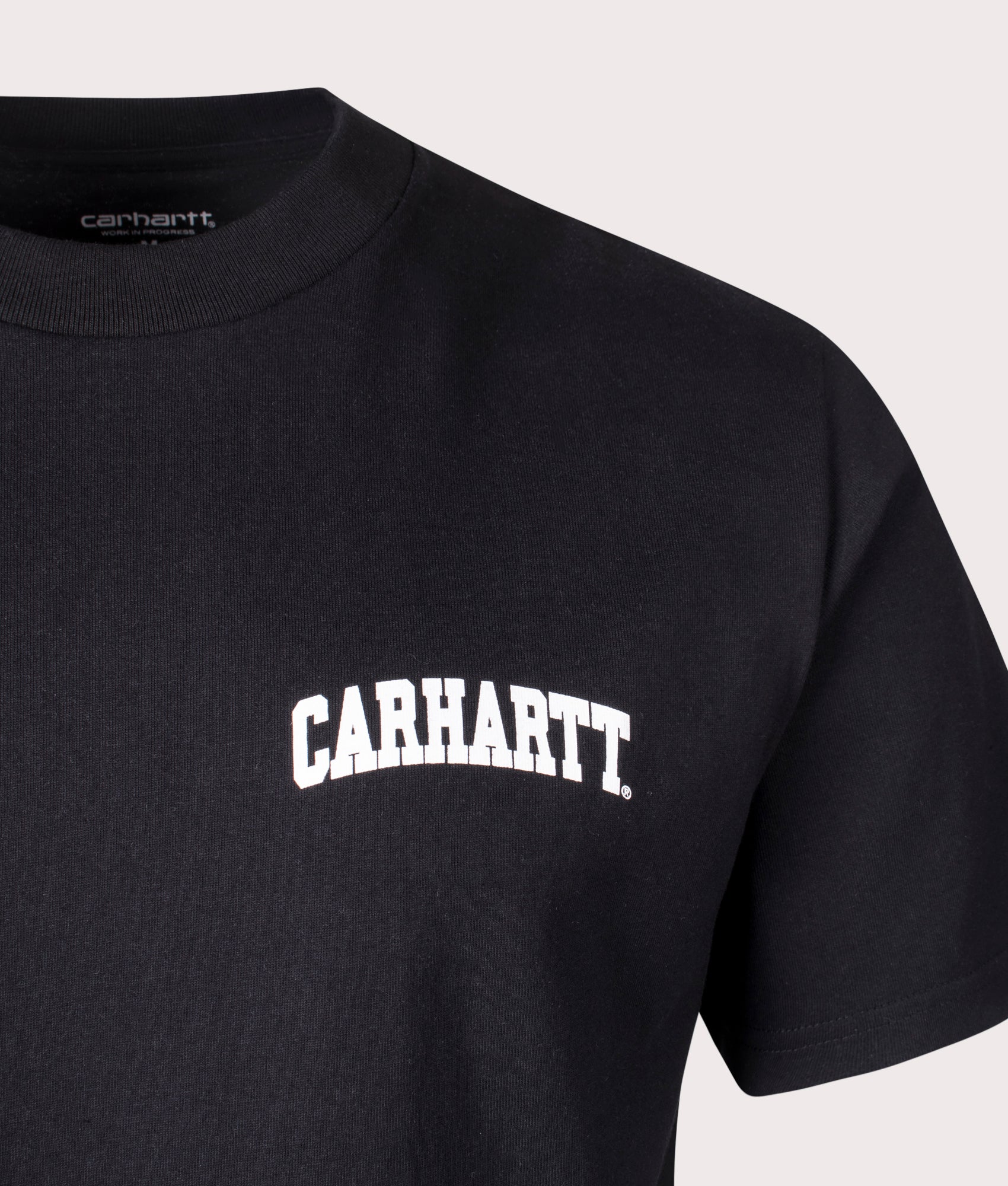 Carhartt WIP University Script T-Shirt in Black, EQVVS.