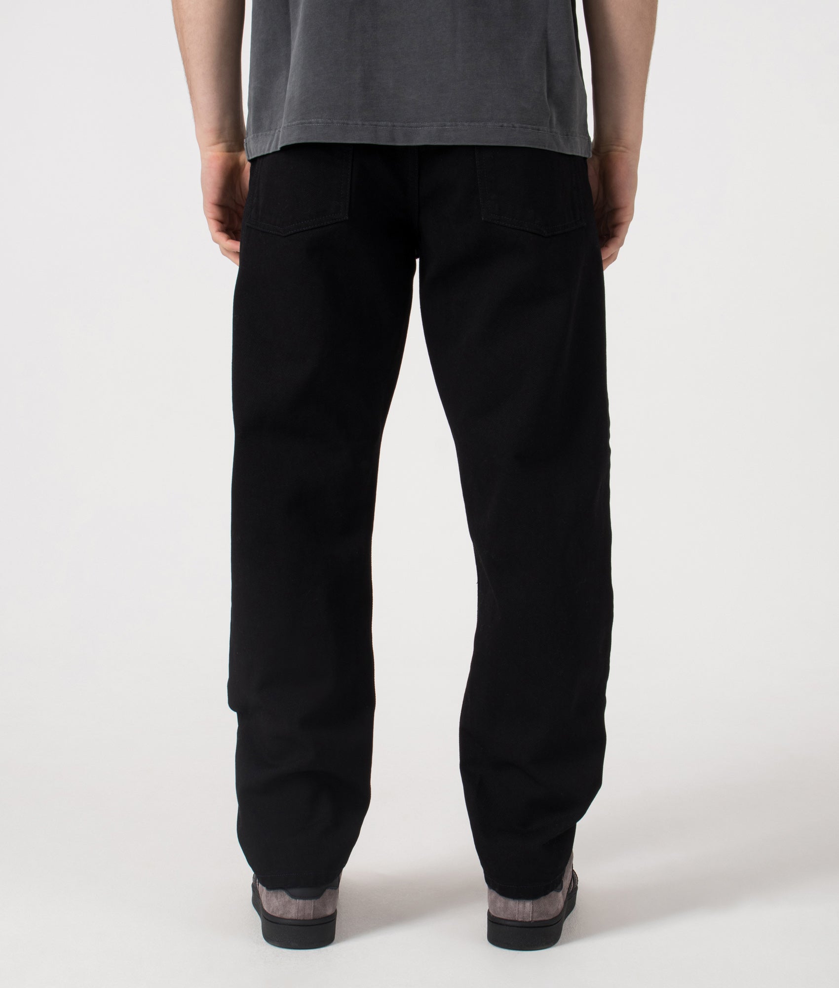 Relaxed Fit Newel Jeans. Shot by EQVVS. Back shot.