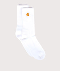 Chase Socks: 00RXX White/Gold 