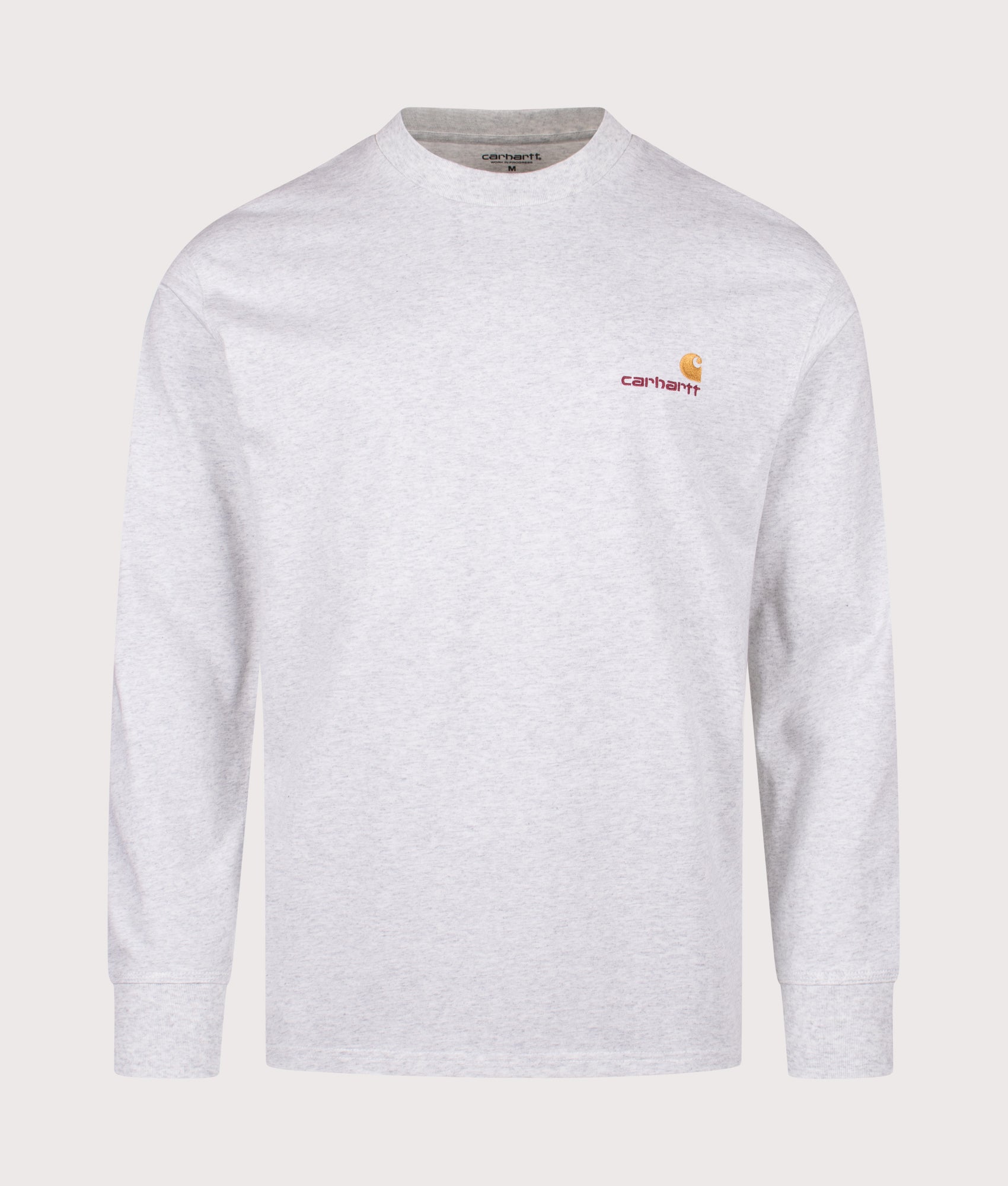 Loose Fit American Script Long Sleeve T-Shirt