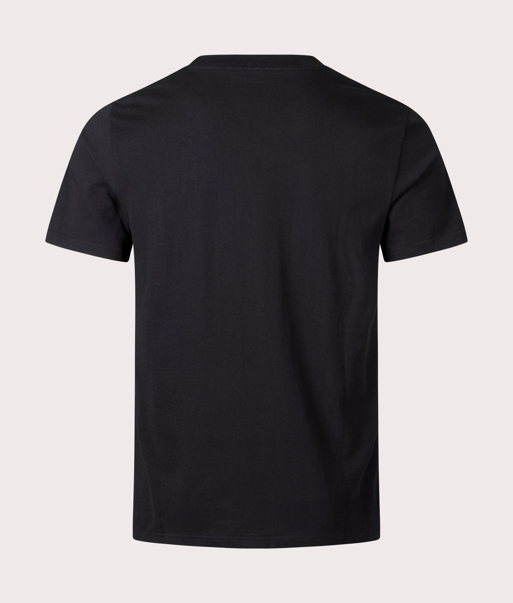 Carhartt WIP Pocket T-Shirt in Black at EQVVS Menswear. Back shot.