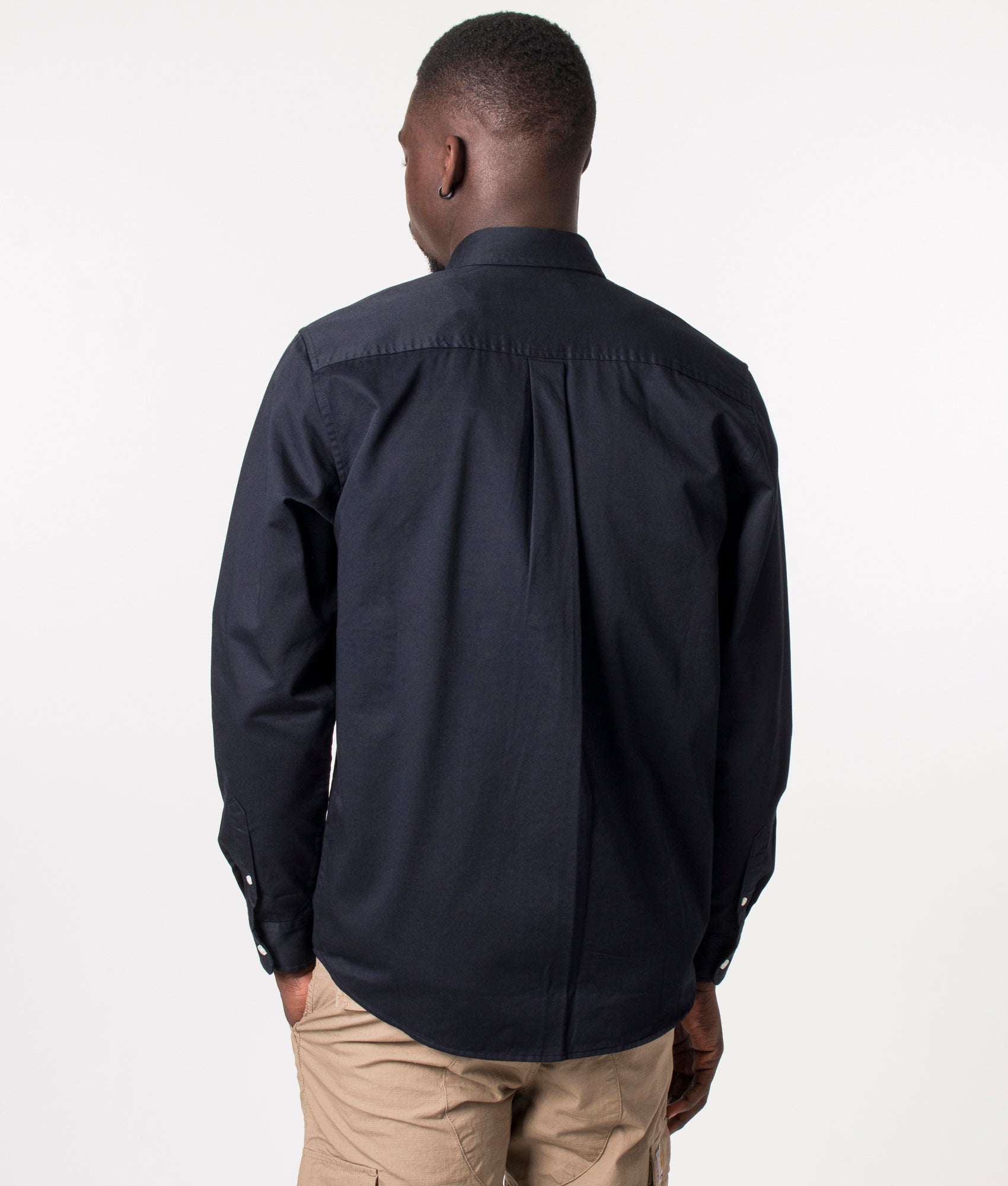 Madison-Shirt-Dark-Navy/White-Carhartt-WIP-EQVVS