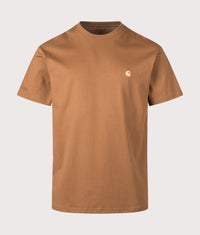 Relaxed Fit Chase T-Shirt: 00YXX Hamilton Brown/Gold 