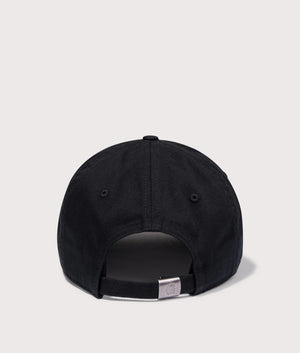 Madison Logo Cap in Black/Wax. 100% Cotton | Carhartt WIP | EQVVS | Back shot 